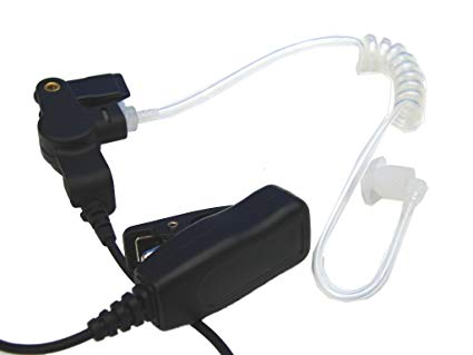 Two-Wire Surveillance RADIO Lapel Shoulder