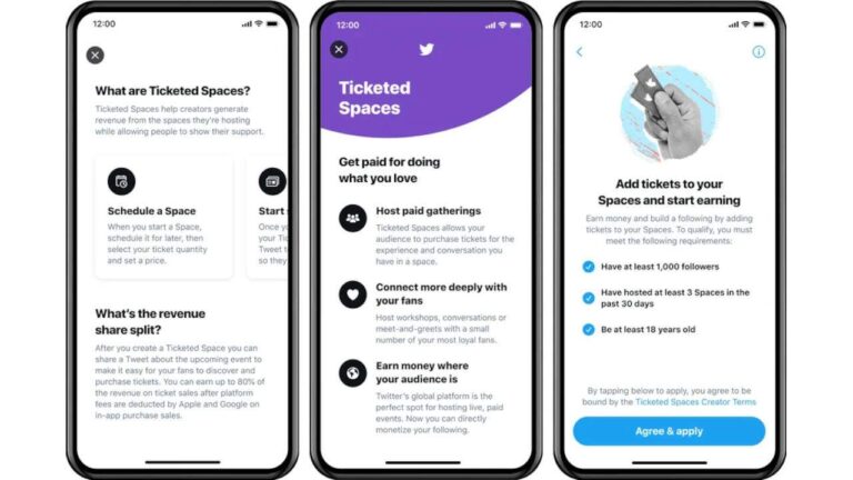 Twitter tickets will have paid users to attend