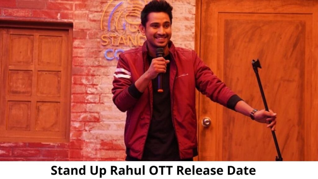 Stand Up Rahul Digital Streaming Rilis, Department Release Ott